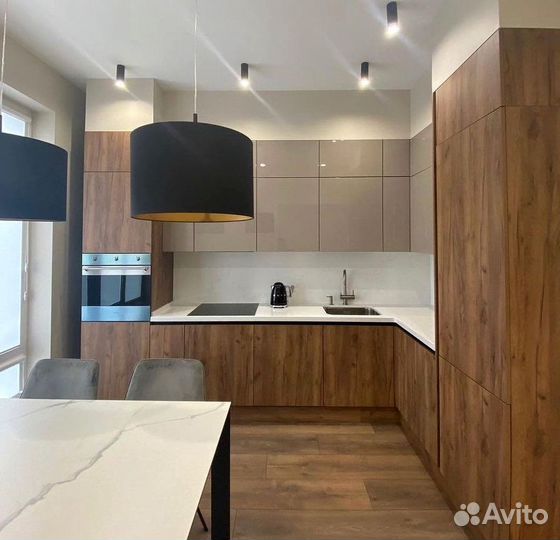 Современная кухня на заказ мдф фасады