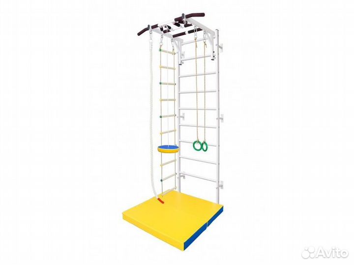 Детская шведская стенка с регулируемым турником