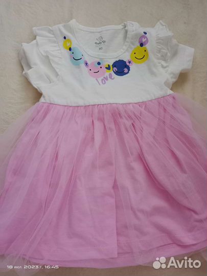 Платье для девочки 80