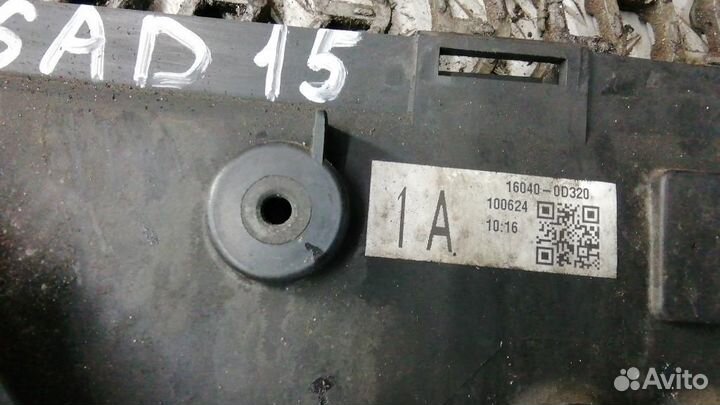 Вентилятор радиатора Toyota Auris