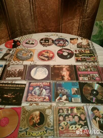 Диски музыкальные CD, mp3