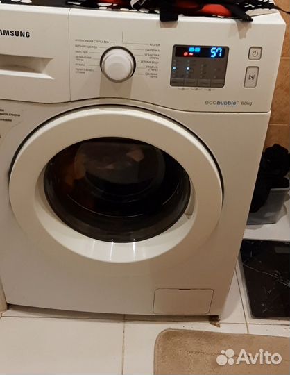 Стиральная машина samsung eco bubble 6 кг