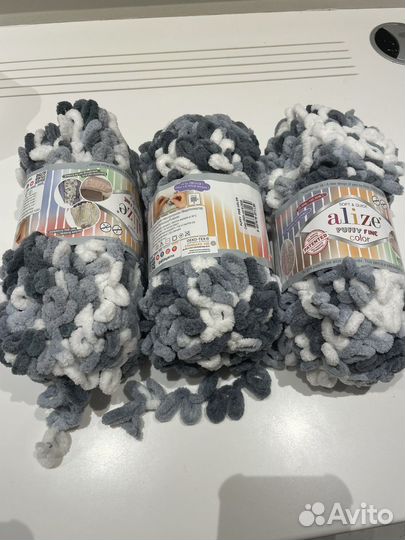 Пряжа Alize puffy fine