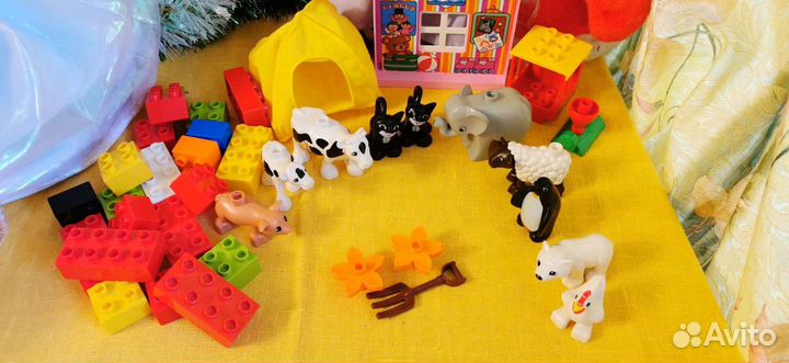 Фигурки животные lego duplo