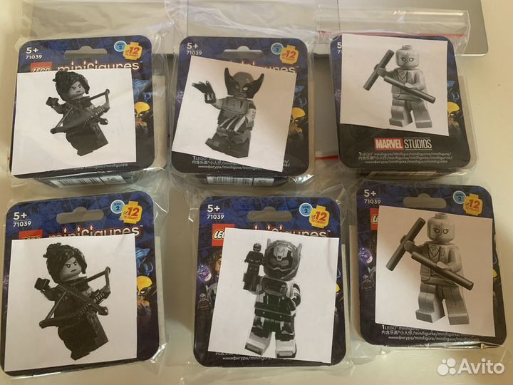 Lego minifigures marvel series 2 71039новые