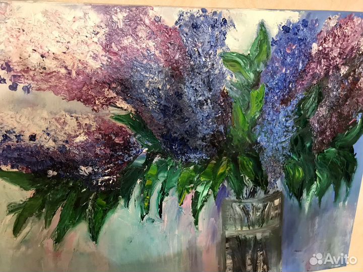 Картина Сирень масло 50/70