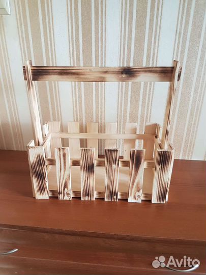 Ящик деревянный подарочный