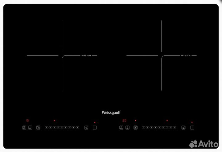 Варочная панель Weissgauff HI 412 H