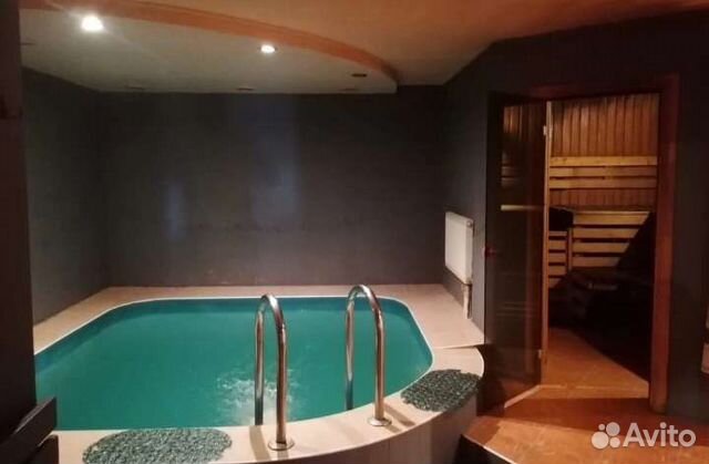 Баня сауна с бассейном