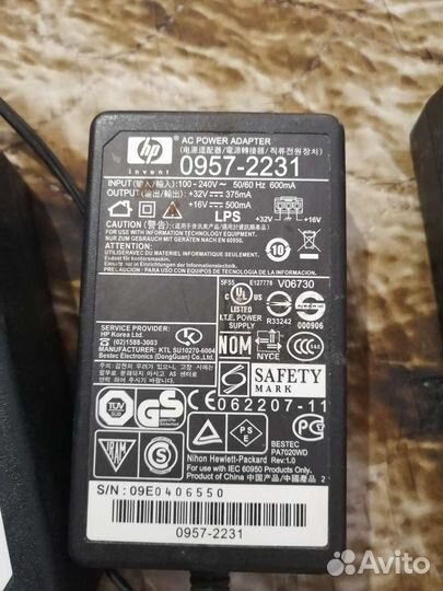 Блок питания к принтеру HP