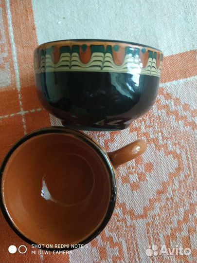 Глиняный кофейный сервиз (Болгария)