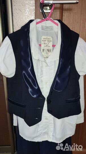 Школьная форма девочке 1 класс 122 рост