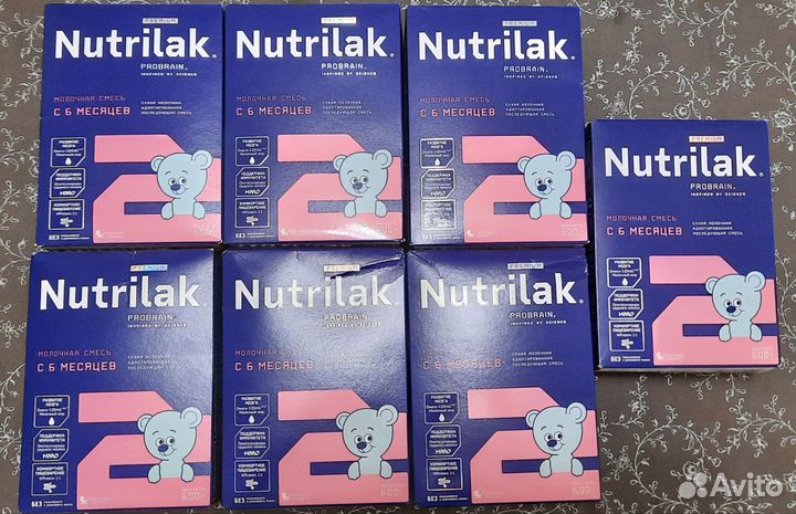 Детская смесь нутрилак 2