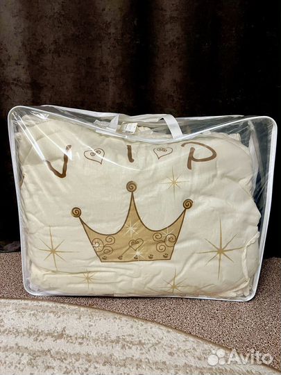 Комплект в кроватку с балдахином