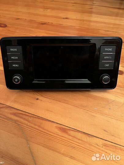 Магнитола skoda rapid 2