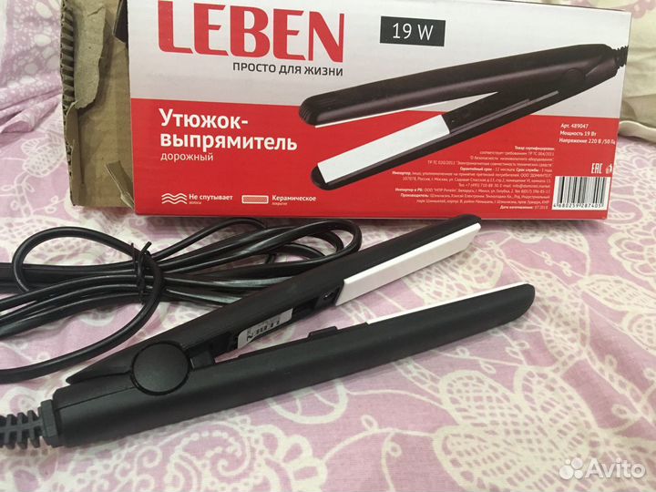 Утюжок-выпрямитель для волос