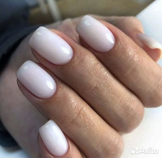 Наращивание ногтей, гель лак