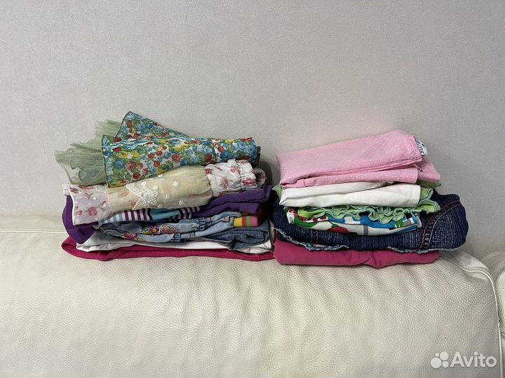 Вещи пакетом на девочку рост 98