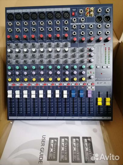 Новый Микшерный пульт Soundcraft EFX 8