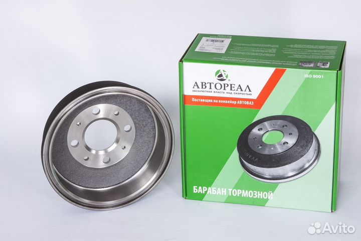 Барабан тормозной ваз 2108-2114 (Автореал) чугун