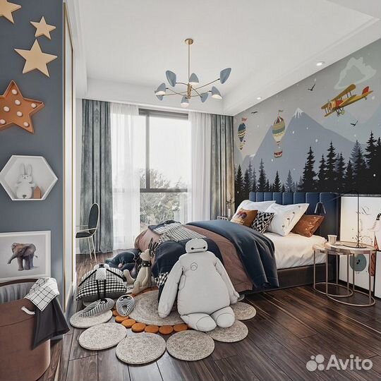 Детские фотообои 