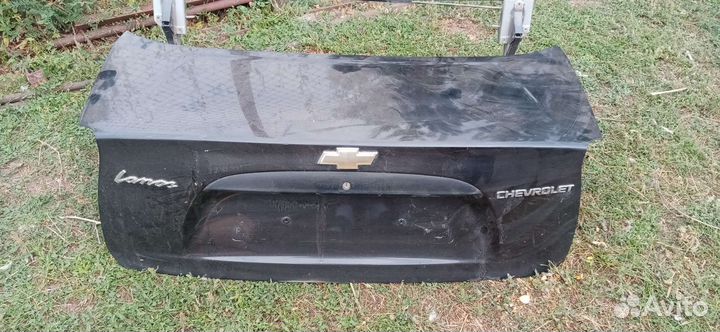 Крышка багажника шевроле ланос