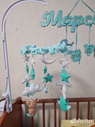 Карусель на кроватку