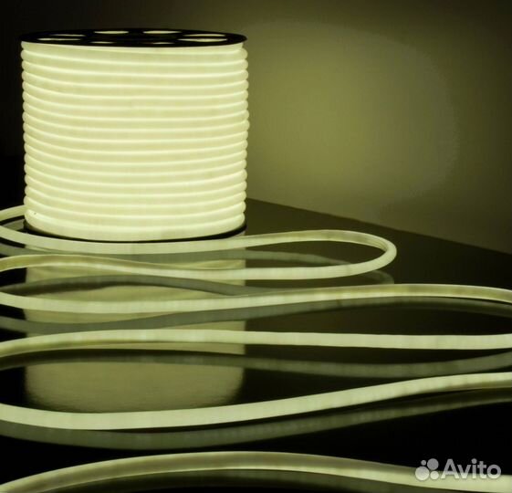 Фасадное освещение. Монтаж. Гибкий неон