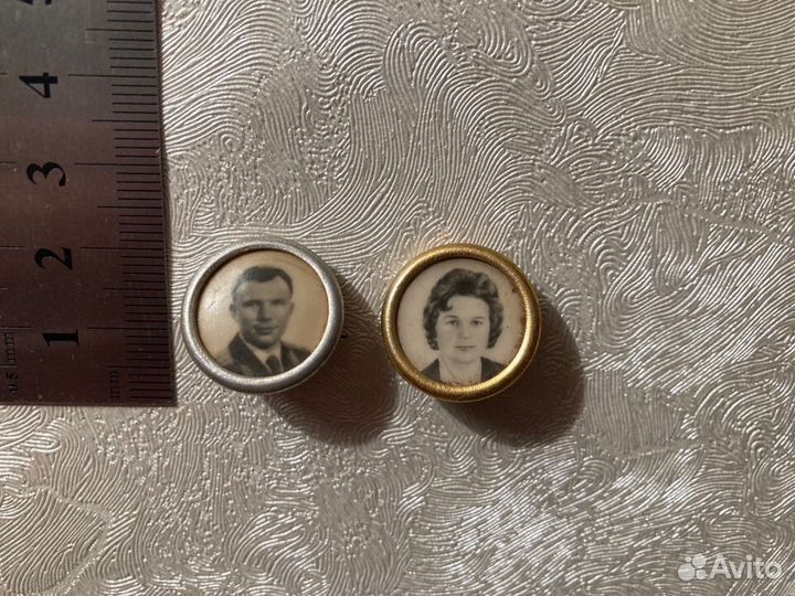 Значки - Первый отряд космонавтов. Не частые