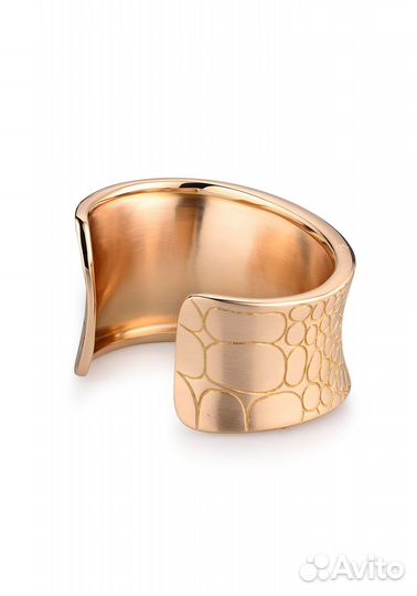 Браслет Pomellato Cocco Wide Gold Cuff Bracelet