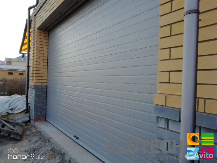 Ворота гаражные alutech