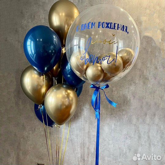 Гелиевые воздушные шары на день рожденья