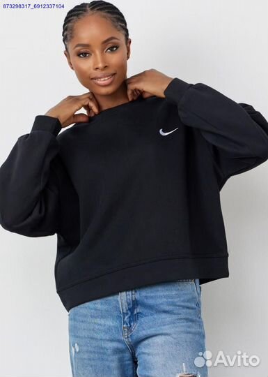 Свитшот укороченный Nike oversize