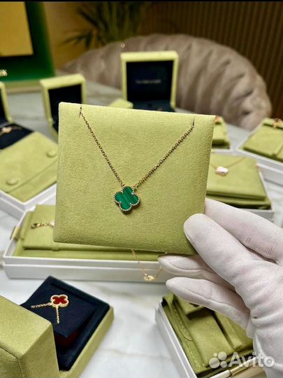 Van cleef подвеска серьги браслет