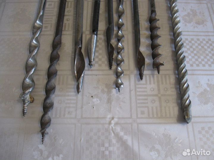 Буравы, конопатки, свёрла