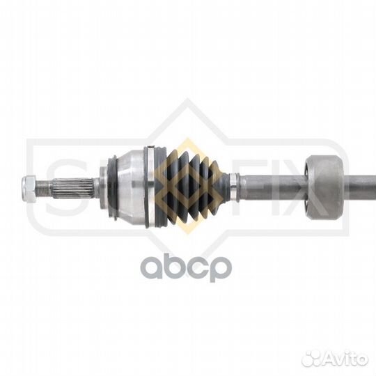 Привод в сборе R перед прав renault Logan 04