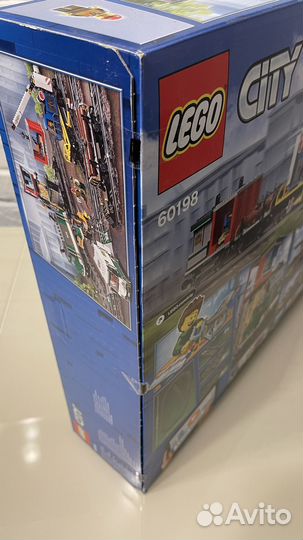 Новый Lego City Trains 60198 Товарный поезд