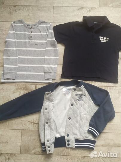 Детские вещи пакетом для мальчика 110 116, 5 - 6 л