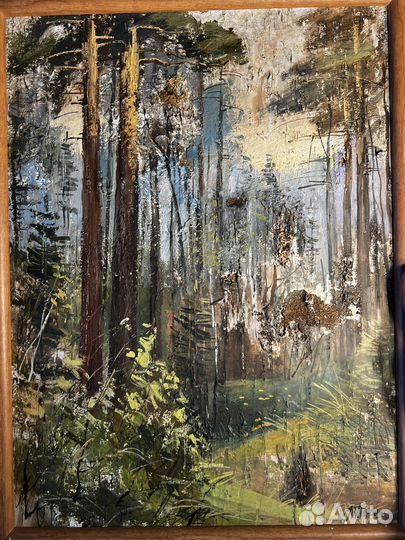 Картина на дереве