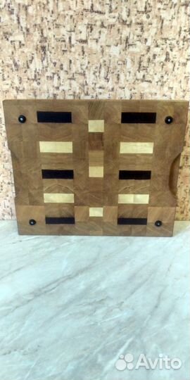 Доска торцевая разделочная 44 х 37 см