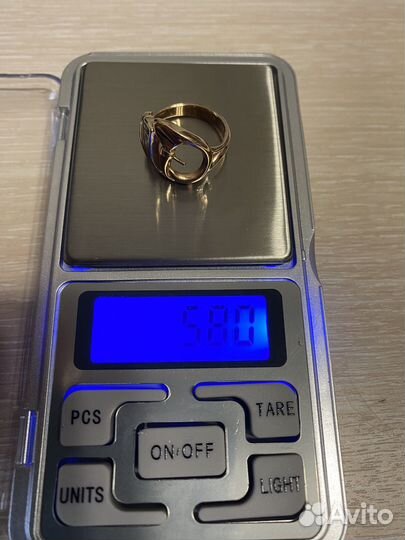 Кольцо Золотое с брилиантами 585