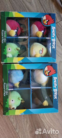 Мягкие игрушки angry birds