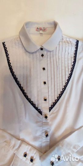 Школьные блузки маленькая леди vauva 152 158 164