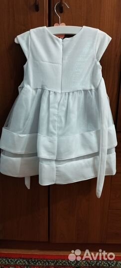 Платье для девочки новогоднее 92-100
