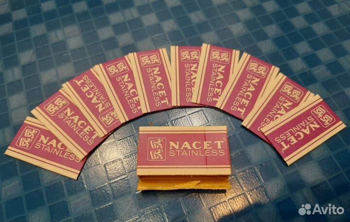 Упаковка 10 лезвий naget Stainless Иран