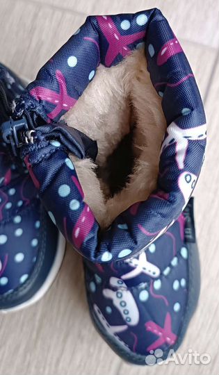 Сапоги для девочки 22р