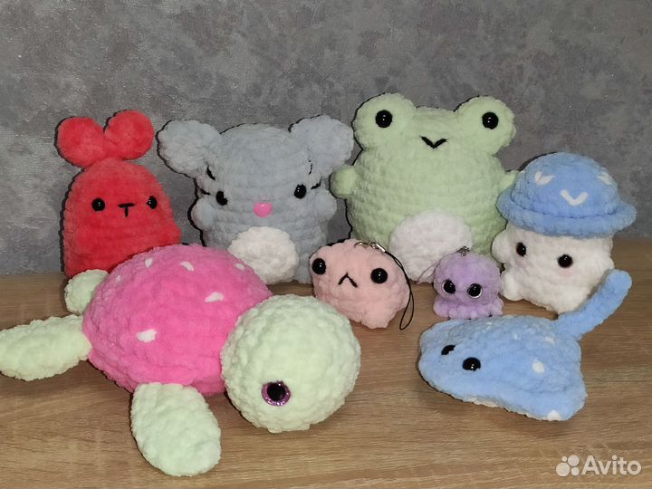 Вязанные игрушки ручной работы