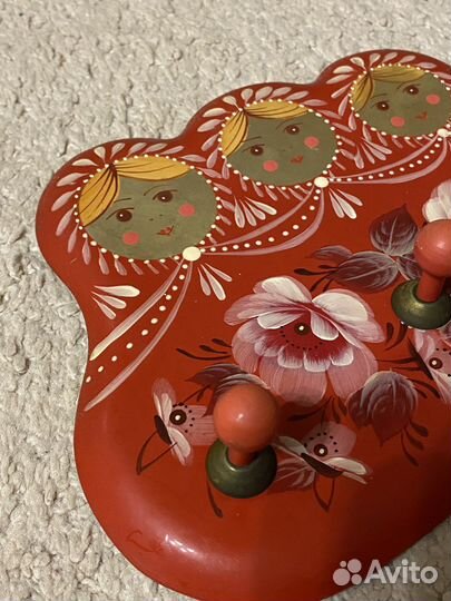 Полотенцедержатель советский мятрешка СССР