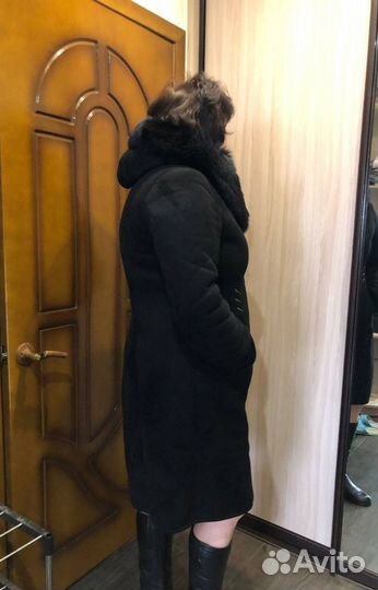 Дубленка женская зимняя