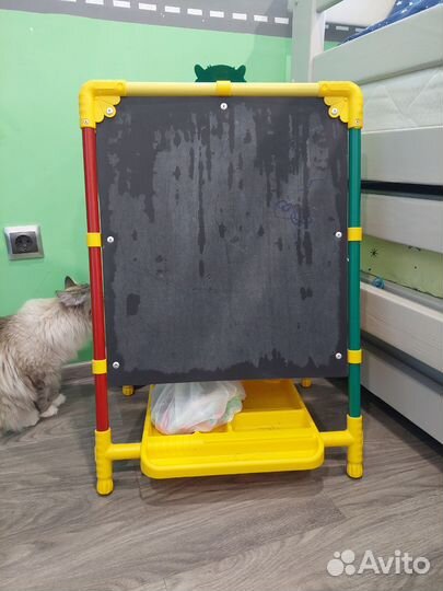 Мольберт детский двухсторонний